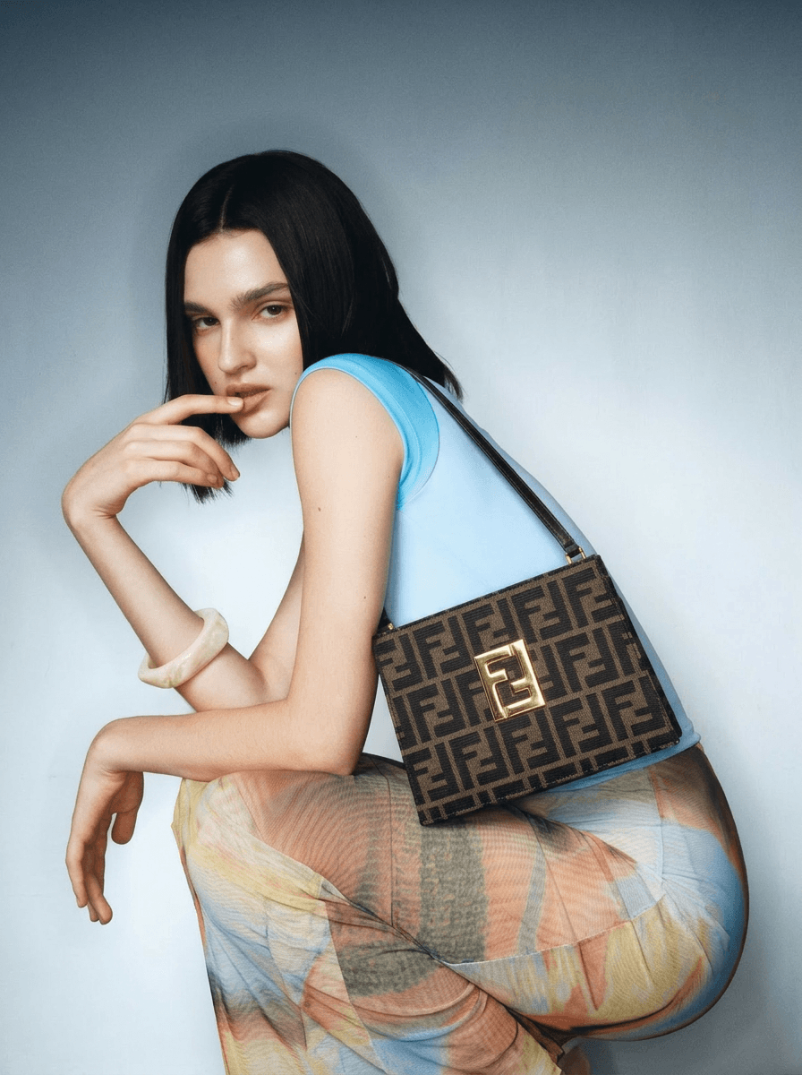 Fendi Brown Zucca FF Bag - photo 1
