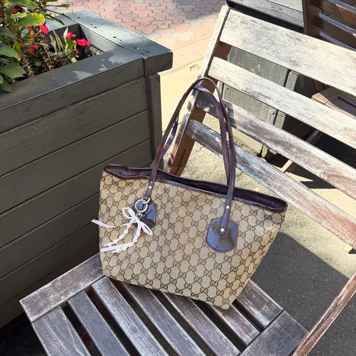 Gucci GG Canvas Jolie Tote - photo 3